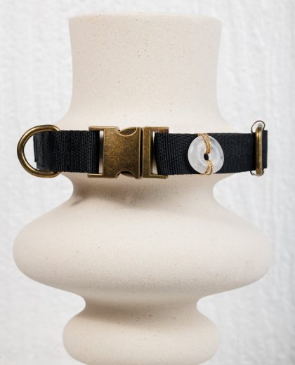 κολάρο σκύλου με λευκό χαλαζία για την καταπολέμηση της αρνητικής ενέργειας