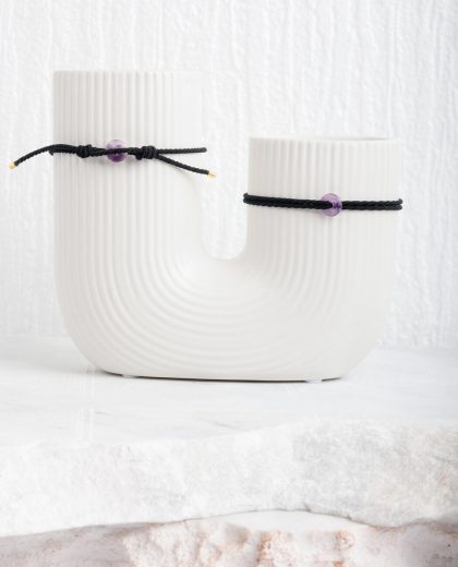 σετ με αμέθυστο για τη λαιμαργία