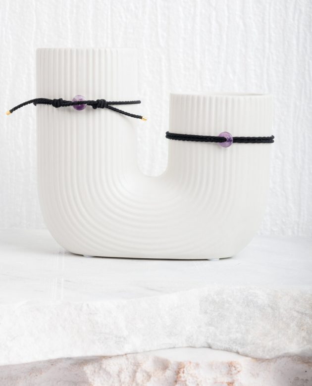 σετ με αμέθυστο για τη λαιμαργία